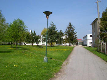 Az iskolapark egy részlete